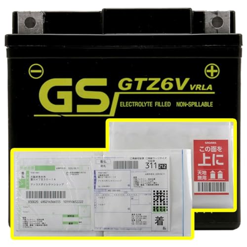 Amazon | 【不要バッテリー回収券付】ベトナムGSバッテリー GTZ6V 液